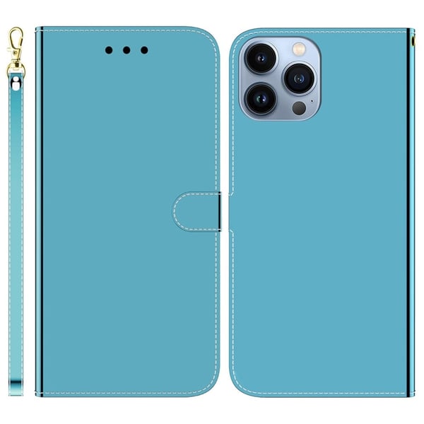 Mirror etui til iPhone 15 Pro Max - Blå