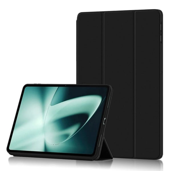 Tri-fold skinnstativveske for OnePlus Pad - Svart