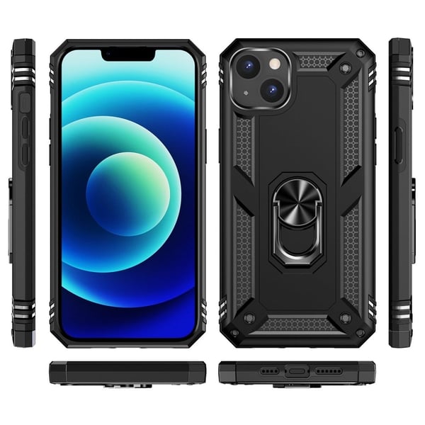 Bofink Combat iPhone 15 Plus etui - Sort
