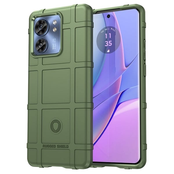 Rugged Shield Suojakotelo Motorola Edge 40 - Vihreä