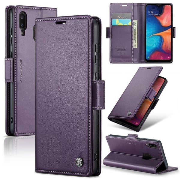 CaseMe Samsung Galaxy A40 Smooth Suojakotelo - Violetti CaseMe Samsung Galaxy A40 Smooth Suojakotelo - Violetti
