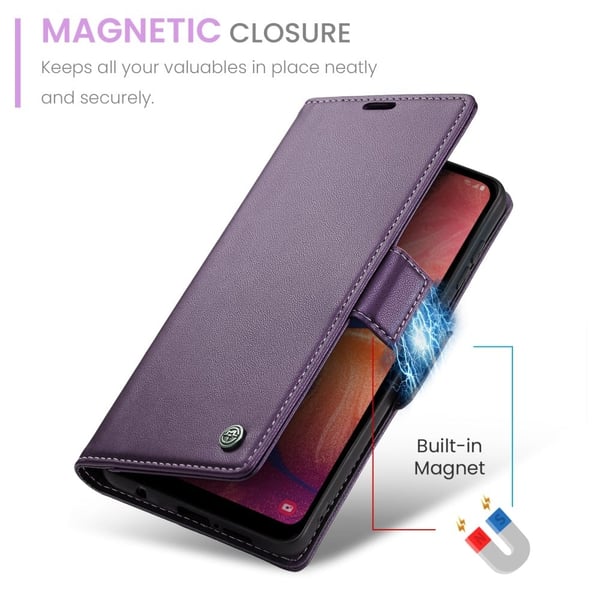 CaseMe Samsung Galaxy A40 Smooth Suojakotelo - Violetti