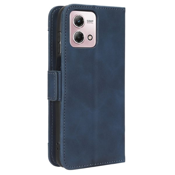 Moderni Nahkalaukku For Motorola Moto G Stylus (2023) - Sininen