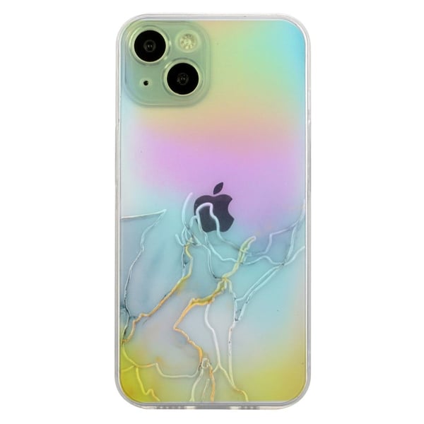 Marble iPhone 15 Suojakotelo - Harmaa