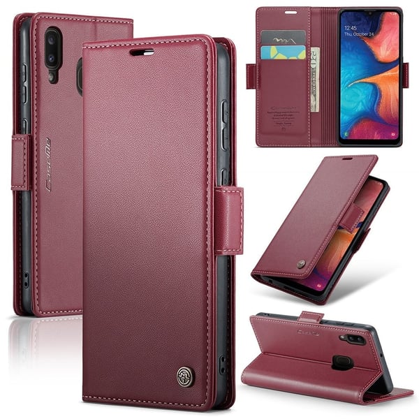 CaseMe Samsung Galaxy A40 Smooth Suojakotelo - Punainen CaseMe Samsung Galaxy A40 Smooth Suojakotelo - Punainen