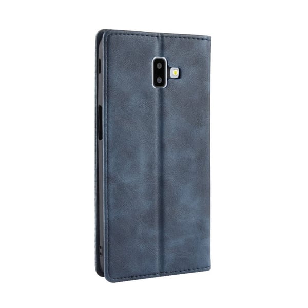 Bofink Vintage Samsung Galaxy J6 Plus (2018) etui - Blå