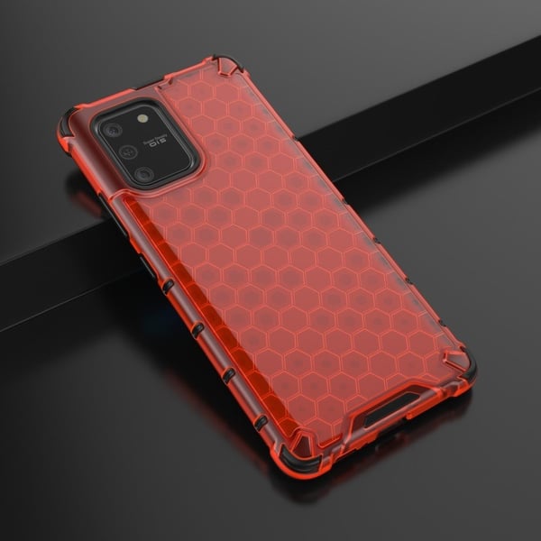 Bofink Honeycomb Samsung Galaxy S10 Lite deksel - Rød