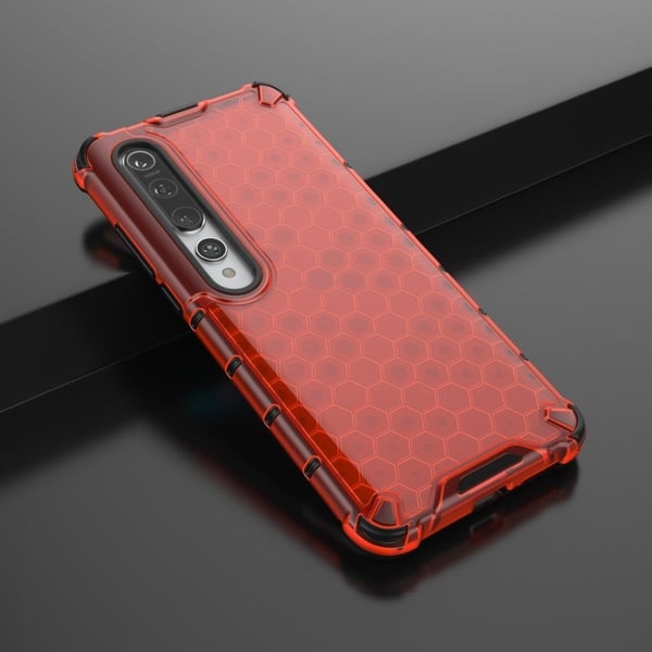 Bofink Honeycomb Xiaomi Mi 10 deksel - Rød