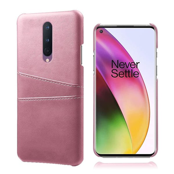 To Korts etui - OnePlus 8 - Rødguld