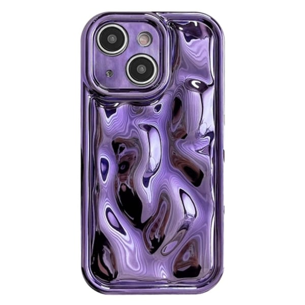 iPhone 14 Plus meteoritt-stil galvaniseringsdeksel - Lilla