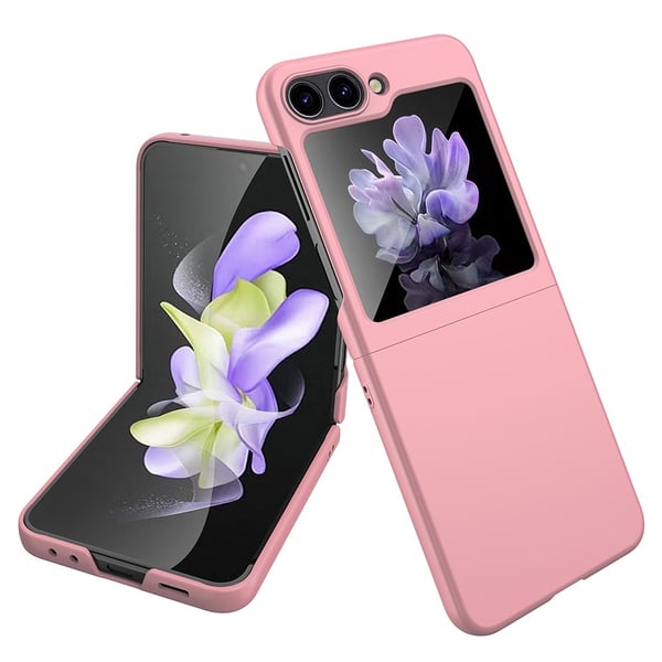 Samsung Galaxy Z Flip5 ultratynt deksel - Rosa Samsung Galaxy Z Flip5 ultratynt deksel - Rosa