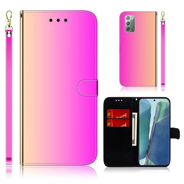 Mirror Samsung Galaxy Note 20 fodral - Rosa