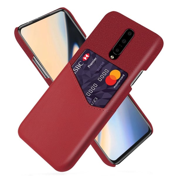 Bofink OnePlus 7 Pro Card Kuoret - Punainen