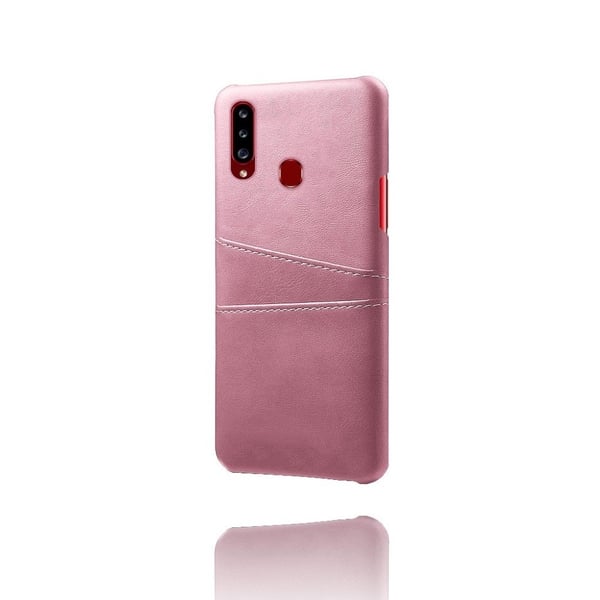 Dual Card Samsung Galaxy A20s kotelot - Ruusukulta