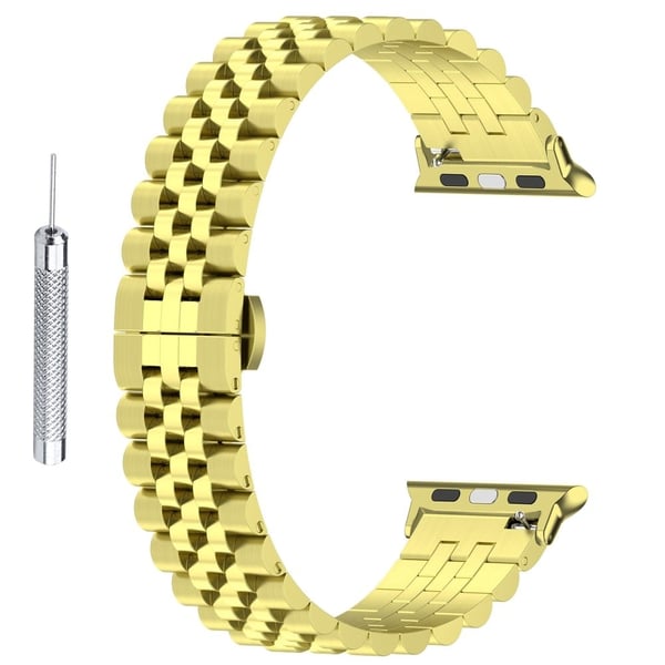 Apple Watch Series 8 (41 mm) rustfritt stålrem med verktøy - Gull