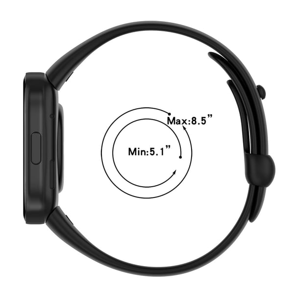 Xiaomi Redmi Watch 3 silikonrem - Svart