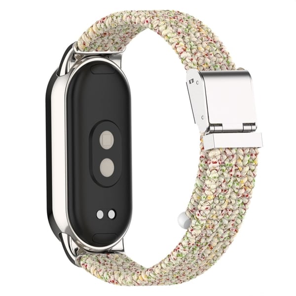 Nylon elastisk flettet stil stropp for Xiaomi Smart Band 8 - Stjernelys