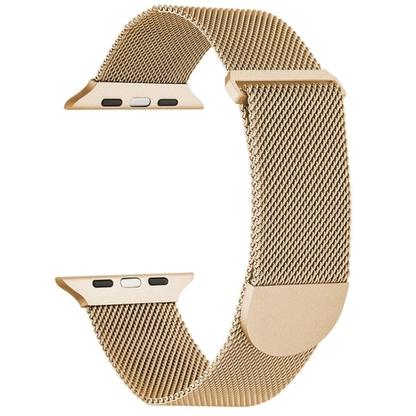 Apple Watch Series 8 (45 mm) / Watch Ultra milanesisk metallrem - Gull