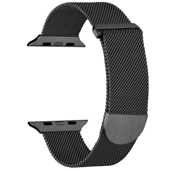 Apple Watch Series 8 (45 mm) / Watch Ultra milanesisk metallrem - Svart