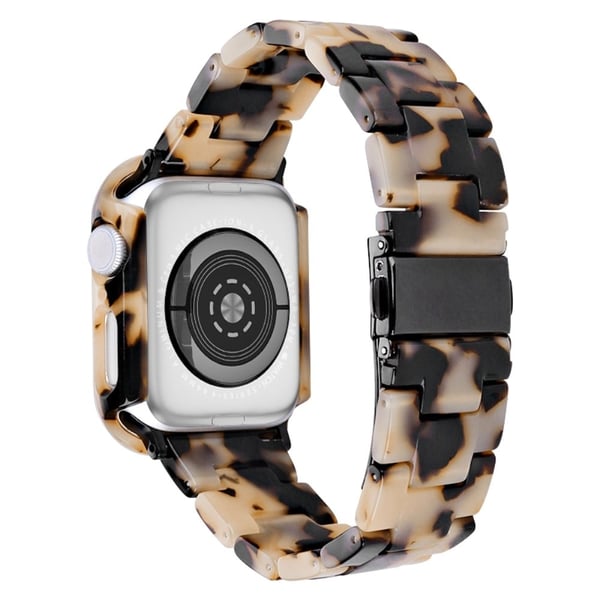 Apple Watch Series 8 (45 mm) harpiksrem med deksel - Ku-Mønster