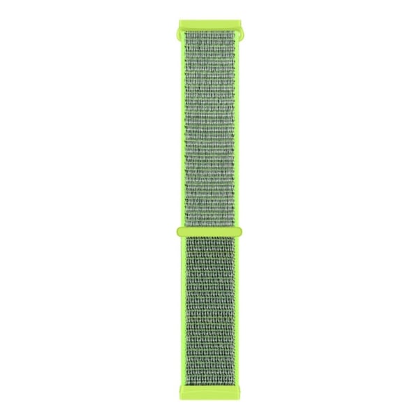 Fitbit Sense / Versa 3 nylonhihna - Kirkkaan Keltainen