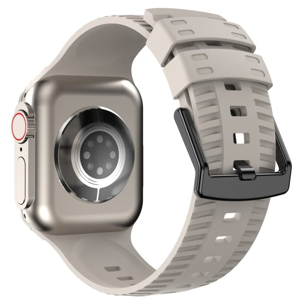 Apple Watch Series 8 (41mm) enkel silikonerem - Stjernelys