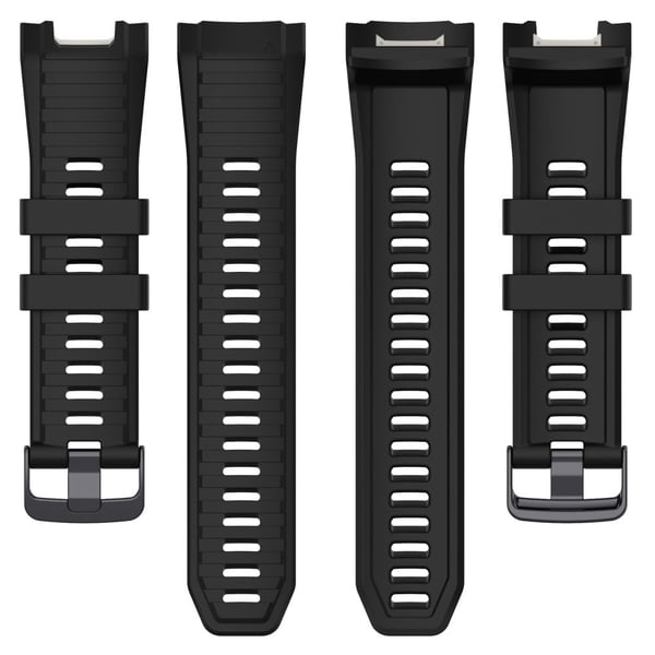 22 mm Garmin Instinct 2X silikonrem - Grå