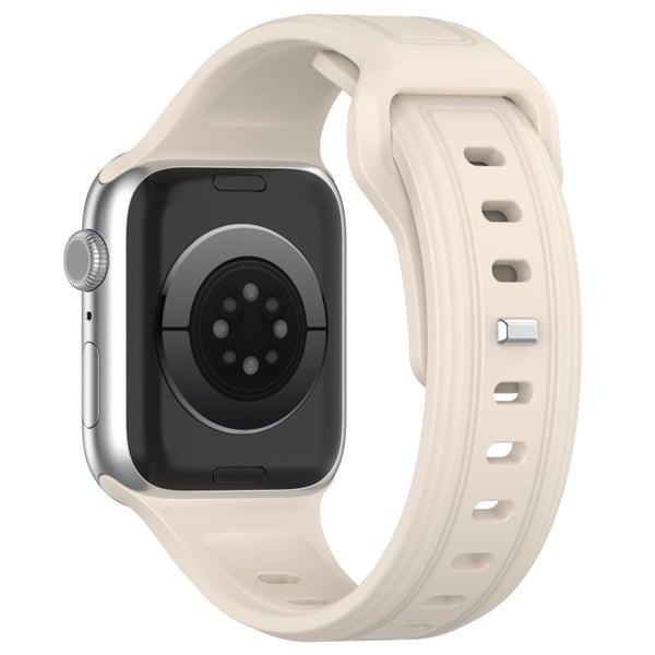 Apple Watch Series 8 (41 mm) silikonrem - Stjernelys