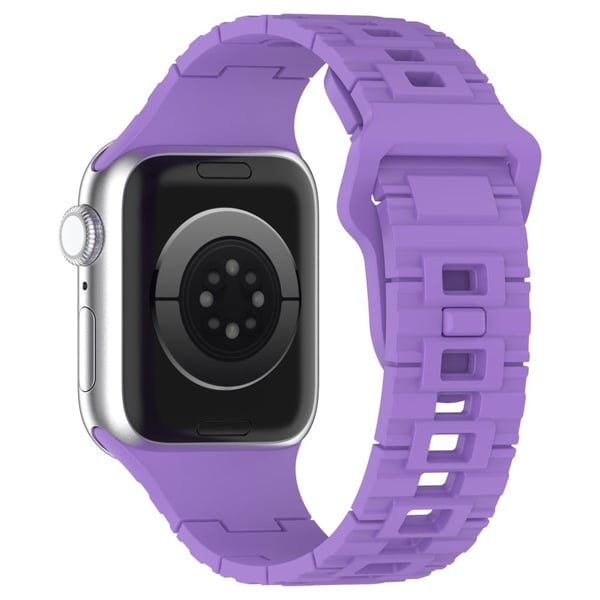 Silikonrem til Apple Watch Series 8 (45 mm) / Watch Ultra - Lilla