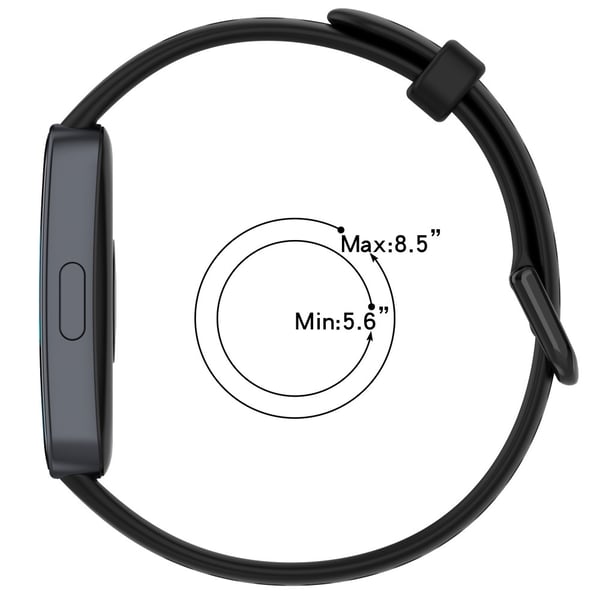Silikonrem til Huawei Band 8 - Grå