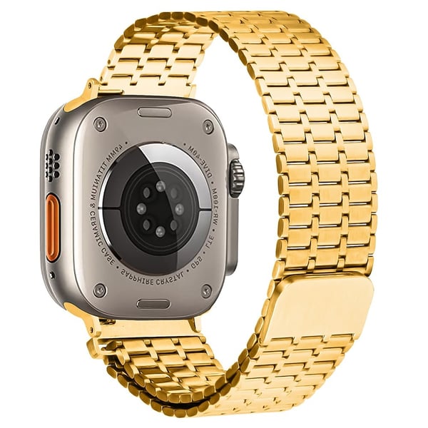 Apple Watch Series 8 (41 mm) 316L rustfritt stålrem - Gull
