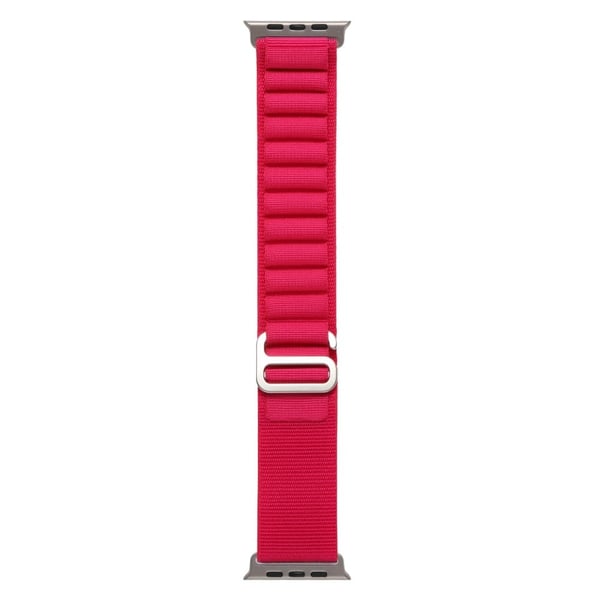 Apple Watch Series 8 (41 mm) nylonarmband med ögla - Ros