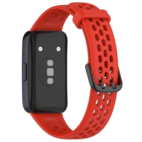 Silikonerem til Huawei Band 8 - Rød