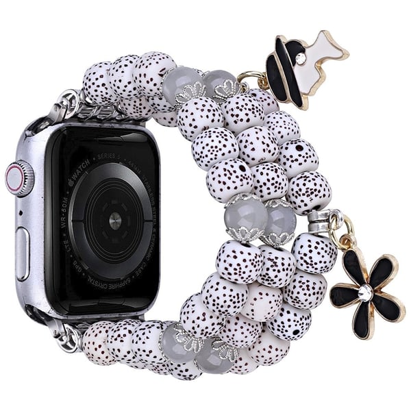 Apple Watch Series 8 (41mm) Bodhi-formet perlerem - Hvid