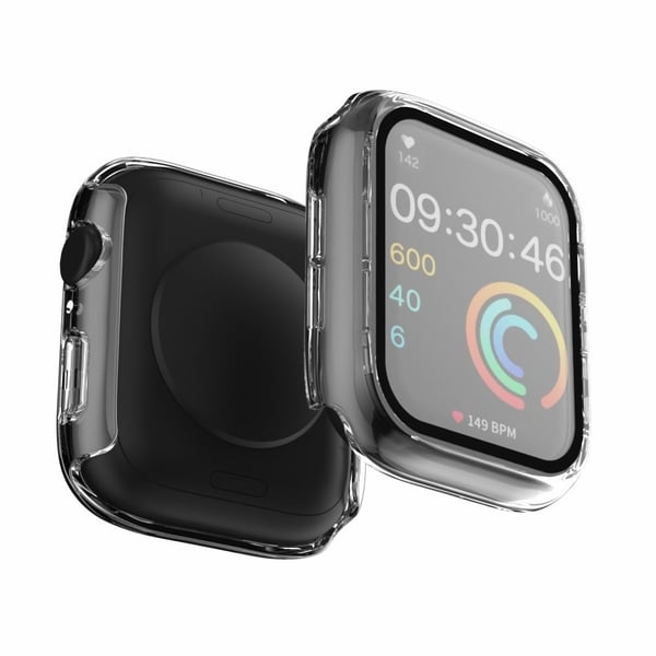 Apple Watch SE 2022 (40mm) / SE / 6 / 5 / 4 beskyttelsesdeksel med herdet glass - Gjennomsiktig