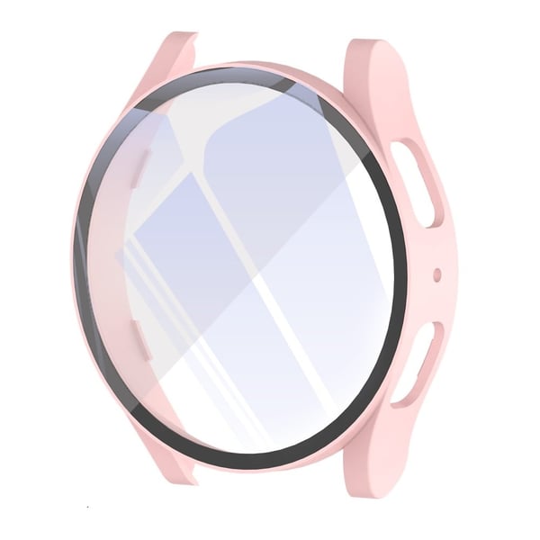 Samsung Galaxy Watch 6 (40 mm) deksel med herdet glass - Rosa Samsung Galaxy Watch 6 (40 mm) deksel med herdet glass - Rosa