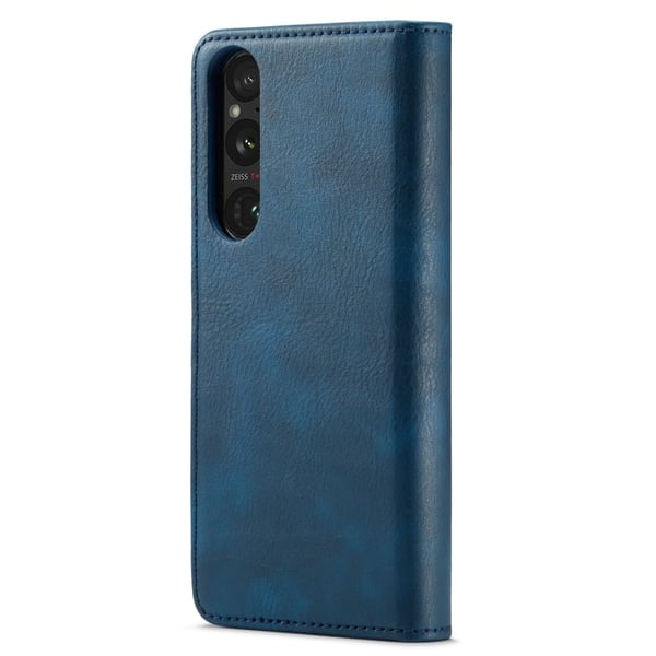 DG.Ming Sony Xperia 1 V 2-in-1 Pung Etui - Blå