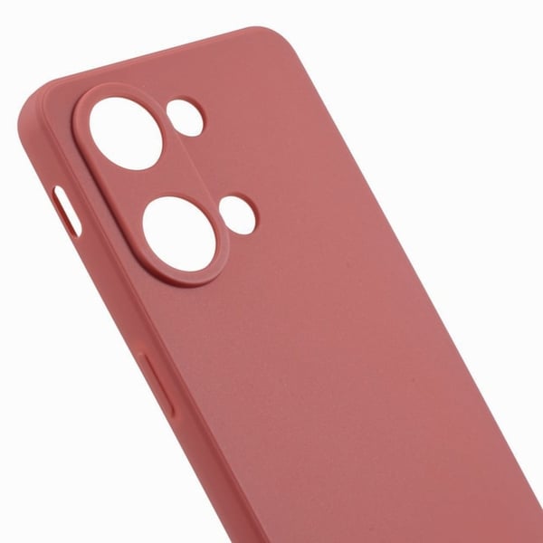 Avfaset gummiert anti-falldeksel for OnePlus Ace 2V / Nord 3 - Rød