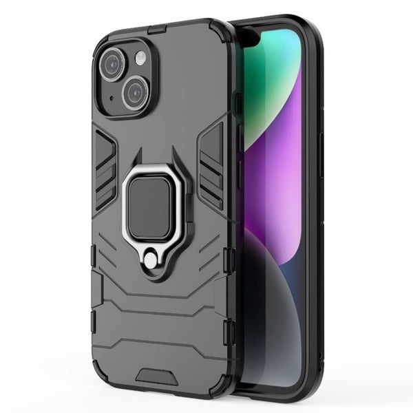 Ring Guard-etui - iPhone 15 Plus - Svart