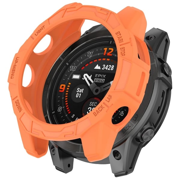 Garmin Epix Pro (42mm) / Fenix 7S Pro / 7S beskyttelsescover - Orange