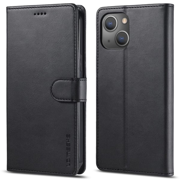LC.IMEEKE iPhone 15 Plus Flippetui - Svart