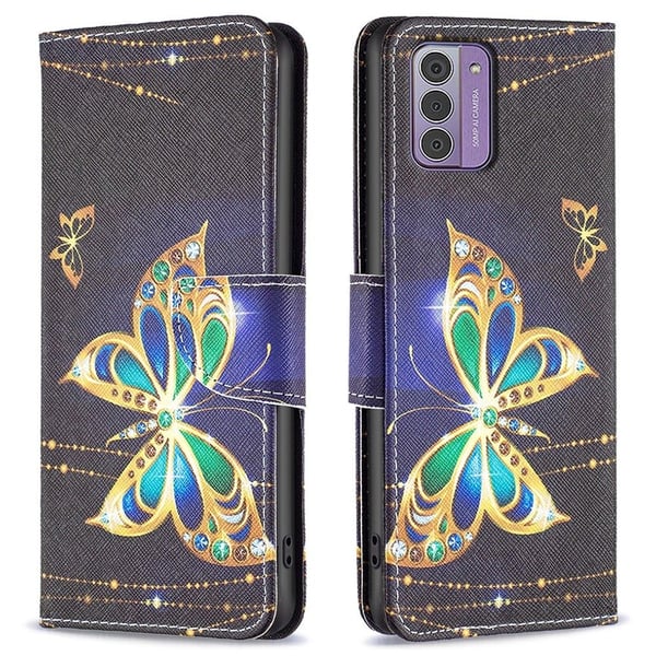 Wonderland Nokia G310 / G42 Flippetui - Jewelry Sommerfugl