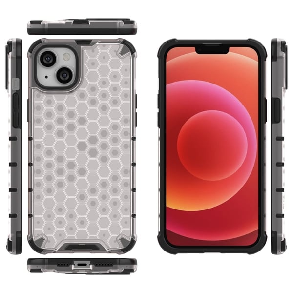 Bofink Honeycomb iPhone 15 Plus Etui - Hvit