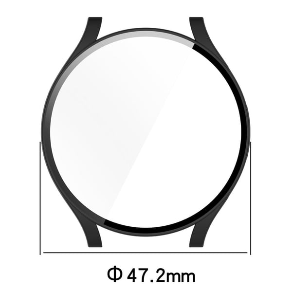 Samsung Galaxy Watch 6 (44 mm) beskyttelsesdeksel med herdet glass - Blå