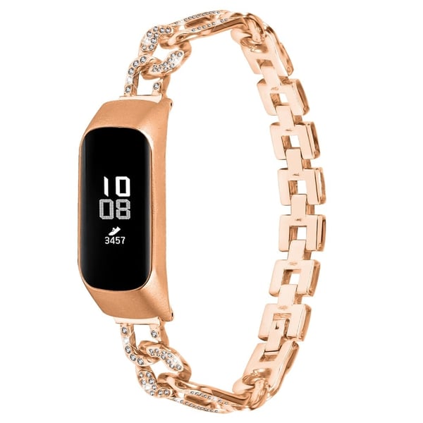 Samsung Galaxy Fit e strassikiviseos hihna - Ruusukulta