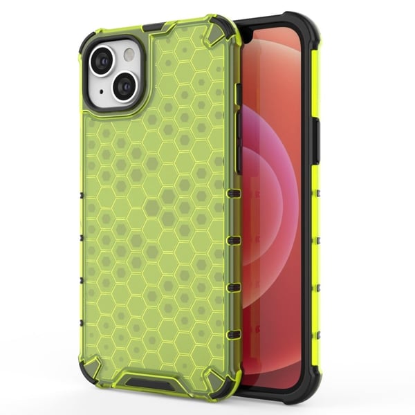 Bofink Honeycomb iPhone 15 Suojakotelo - Vihreä