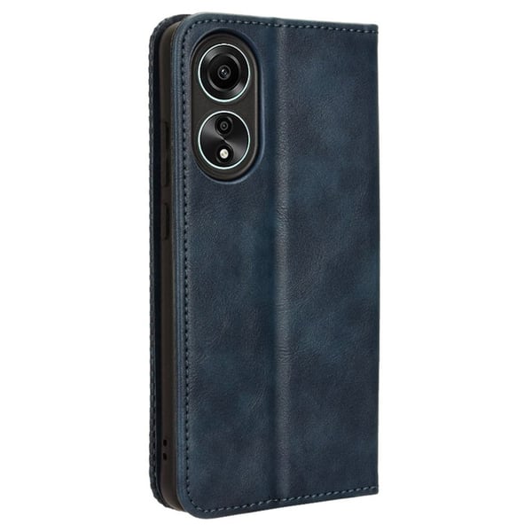 Bofink Vintage Oppo A58 Læretui - Blå