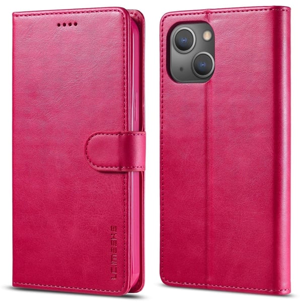 LC.IMEEKE iPhone 15 Plus Flippetui - Rose