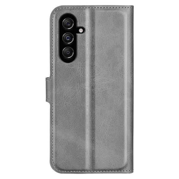 Læretui med Lommebok til Samsung Galaxy M34 - Grå