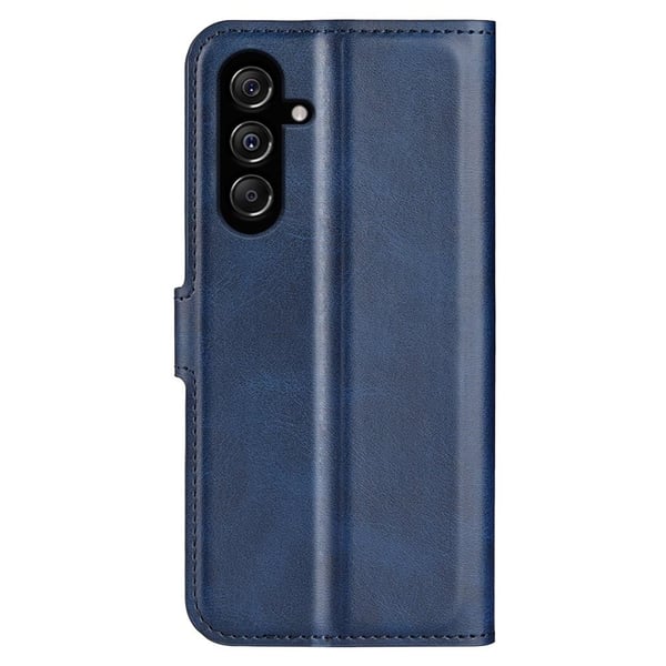 Læretui med Lommebok til Samsung Galaxy M34 - Blå